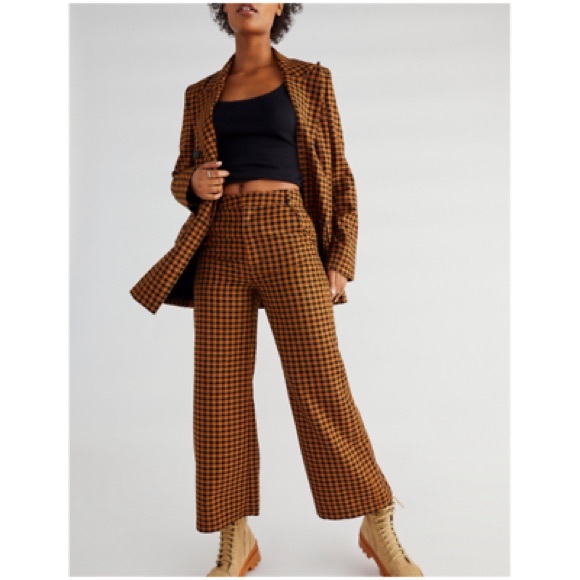 Free People Pants - Free People Mott Street Trousers /Tobacco Ginger